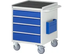 gereedschapswagen 795x580x650mm metaalblad 450kg 4 laden RAL5010