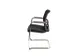 Chaise pour visiteurs Linea Omnia 05 noir/noir