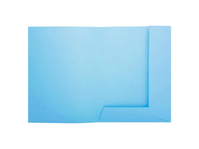 50 Dossiermappen Met 2 Kleppen Super 250 24x32cm Assorti