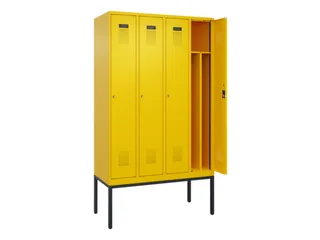 locker voor scheiding van kleding,HxBxD 2120x1200x500mm,4vak - 1