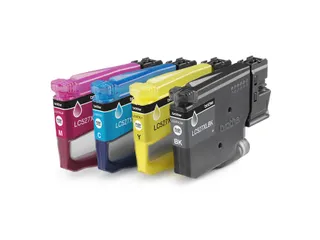 Brother LC-527XL Inktcartridges Zwart + 3 Kleuren XL - 6