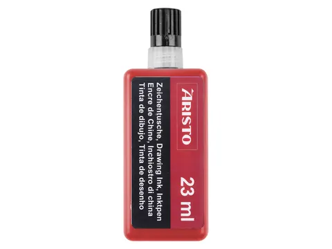 Inkt Aristo 23 ml rood