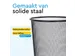 BRASQ Papierbak 12 liter Zwart Rond Set van 2 WBBRO2