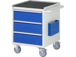 gereedschapswagen 795x580x650mm metaalblad 450kg 3 laden RAL5010