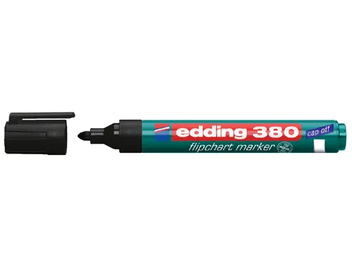 Viltstift Edding 380 Voor Flipover Rond 1.5-3mm Zwart