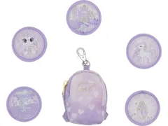 Mini tas Beckmann Unicorn Princess Purple incl. 5 buttons