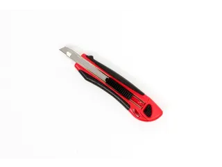Snijmes IEZZY 9mm kunststof met ergonomische softgrip incl. 3 mesje - 1