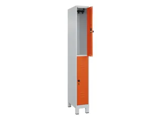 dubbeldekse locker,HxBxD 1950x250x500mm,1x2vak.,vak B 250mm - 2