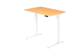 Elektrisch in hgte vst. zit-sta-bureau,HxBxD 650-1290x1200x800mm