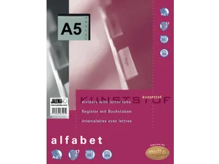 Tabbladen Multo 7052020 A5 17-Gaats Pp A-z Grijs - 3
