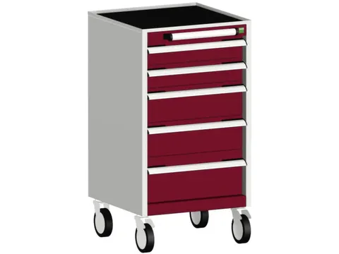armoire à tiroirs HxlxP 980x525x525mm 5tiroir(s) charges normales