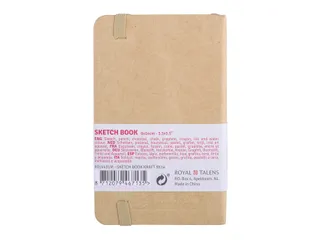 Schetsboek Talens Art Creation 80 witte vellen 140gr 90x140mm kraft - 3