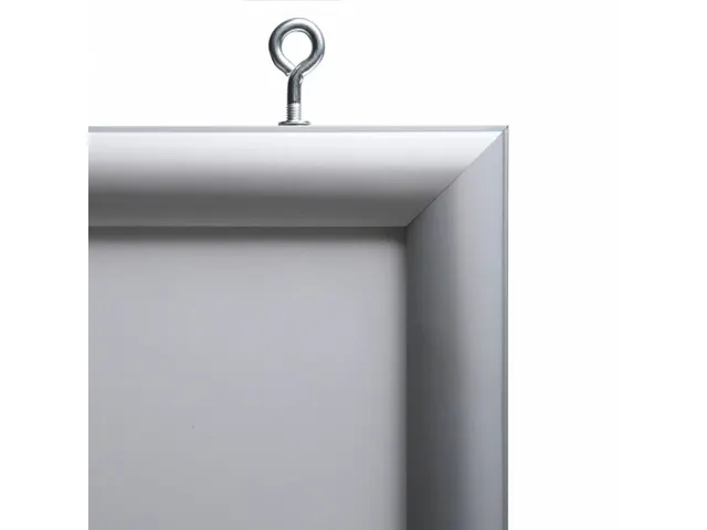 Cadre clipsable poster lumineux LED Double A0