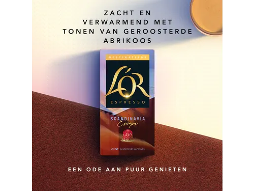 L'Or Destinations koffiecaps Scandinavia Escape 7/13 10 stuks