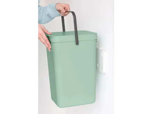 Afvalemmer Sort & Go 16 Liter Jade Groen