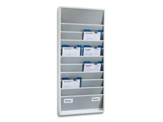 Werkplaats-/Opdrachtplanner Kunststof Profiel 1278x554mm 10 Rijen - 1