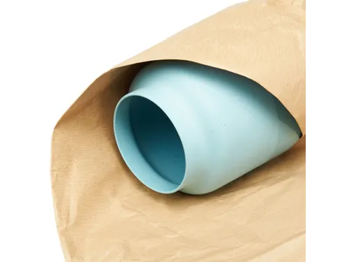Verpakkingspapier Rol Kraft Gerecycled 1600mmx312mtr 60g/m2 Ecru