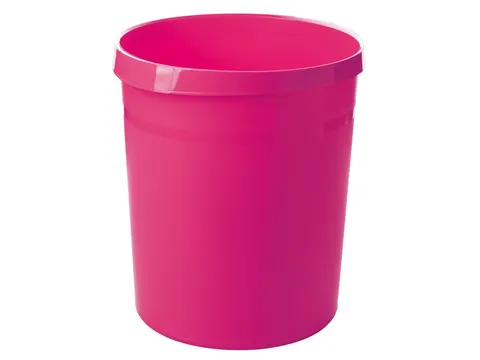 Papierbak HAN Grip 18 liter met 2 grijpranden Trend Colour roze