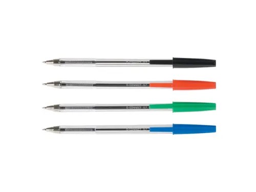 Balpen Met Dop Medium Punt 1.0mm Blauw