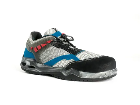 My Energy Wave Flex S1P werkschoenen, laag, grijs/blauw, maat