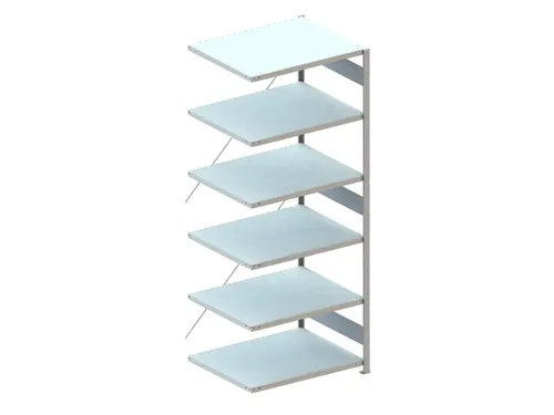 Inhaakstelling Aanbouwveld Hxbxd 2500x1006x836mm 6legborden 230kg