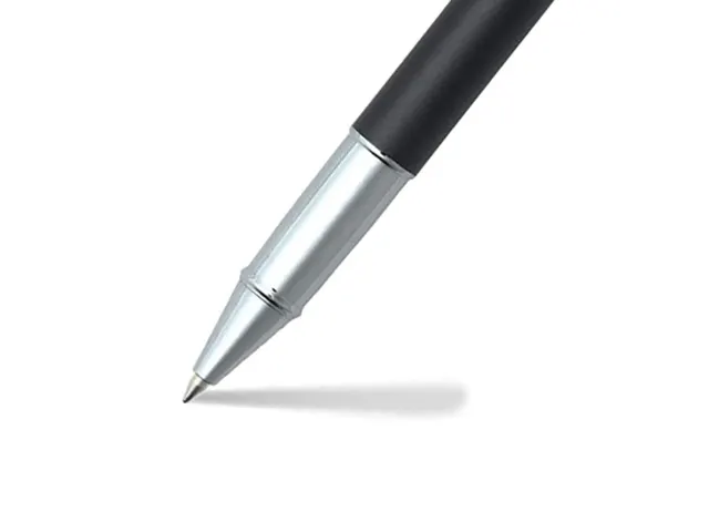 Roller SHEAFFER 100 E9317 Noir mat plaqué nickel