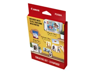 Fotopapier Canon creatieve kit met 3 soorten papier 60 vel - 5