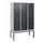 dubbeldekse locker,HxBxD 1950x1200x500mm,3x2vak.,vak B 400mm