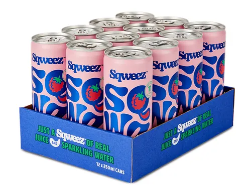 Sqweez Red Fruits BIO 25cl Pak Van 12 Stuks