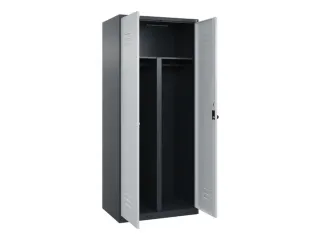 PBM-locker,HxBxD 1850x800x500mm,2vak,vak B 400mm,draaigrendel - 2