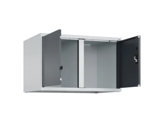 opzetkast,v. locker voor scheiding van kleding,2vak.,vak B 400mm