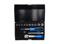 D 20 KAU-20 Dopsleutelset 1/4 inch 37-delig UD-IN-IS-PH-PZ-TX