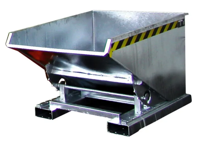 Kiepbak Hxbxd 1103x1870x1720mm 2.1m³ Afrolmechaniek Vuurverzinkt