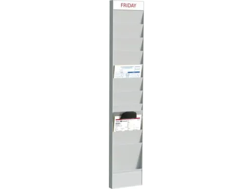 kantoorplanner,aanbouwmodule,10vakken,HxBxD 1263x241x46mm