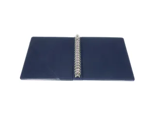 Ringband Multo Hannibal A5 17r O-19mm blauw kunstleder - 4
