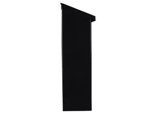 Brievenbus Monaco Zwart met naamplaatje incl. 2 sleutels 37x36.5x10cm - 5