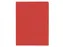 Dossiermap Kangaro folio 240 grams recycled karton rood