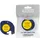 compatible LetraTAG tape voor Dymo 91202, 12 mm, plastic, geel