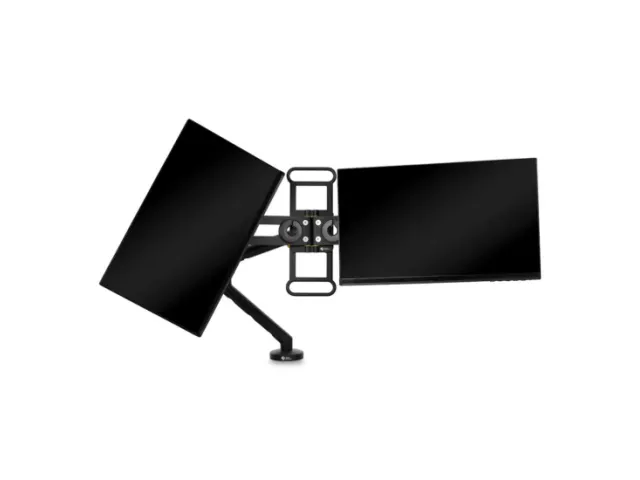 BNEBUC BE Universal Crossbar monitorarm 8kg dubbel ergonomisch 27 inch