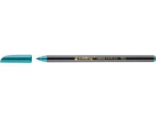 Fineliner edding 1200 metallic groen 1.0mm - 4