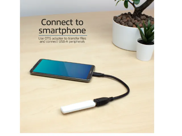 Kabel ACT USB 3.0 OTG USB-C male naar USB-A female