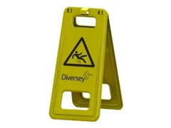 TASKI Waarschuwingsbord 280x580mm Geel Caution wet floor