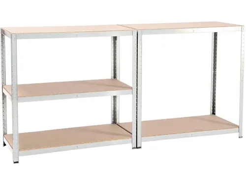 Rek Strong Gegalvaniseerd 175kg 176x120x40cm 5 Legborden