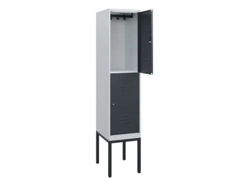 dubbeldekse locker,HxBxD 1950x400x500mm,1x2vak.,vak B 400mm