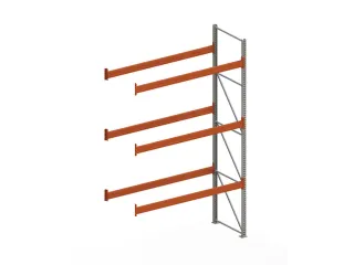 palletstelling,aanbouwveld,HxBxD 4400x2785x1100mm,vakl. 3000kg - 1