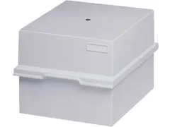 Kaartenbak Multiform A4 25x32.6cm Kunststof Grijs