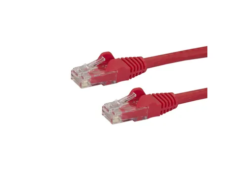 StarTech.com N6PATCH50RD netwerkkabel Rood 15,2 m Cat6 U/UTP (UTP)