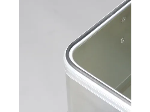 Aluminium transportbox,HxLxB 270x590x390mm,wanden gesloten