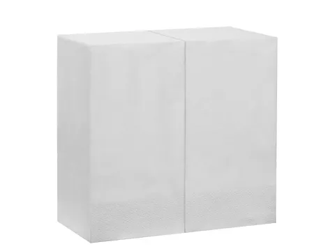 Servet Q-1020 wit 33x33cm Laags 2400 Stuks