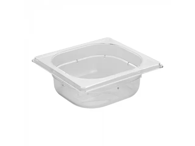 Caterchef Gastronorm bak 1/6 GN 65mm polycarbonaat transparant